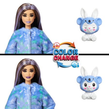 BARBIE Cutie Reveal kostīmu sērija zaķis un koala, HRK26 
