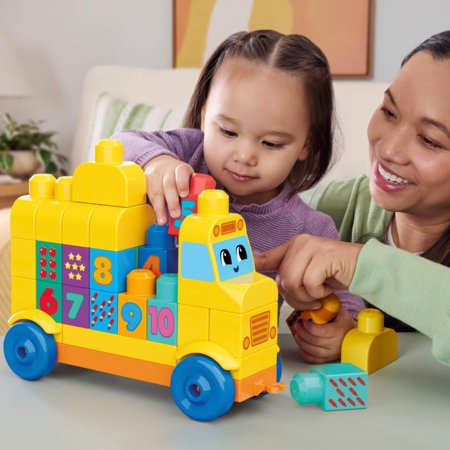 MEGA BLOKS Build & Count autobuss, JKG34 