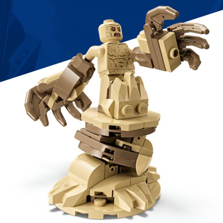 76334 LEGO® | Marvel Spraigā kauja: Zirnekļcilvēks pret Sandman 