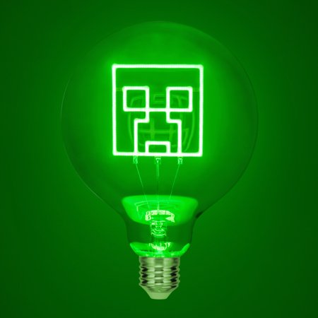 PALADOME MINECRAFT Creeper LED neona lampa, PP14116MCF 