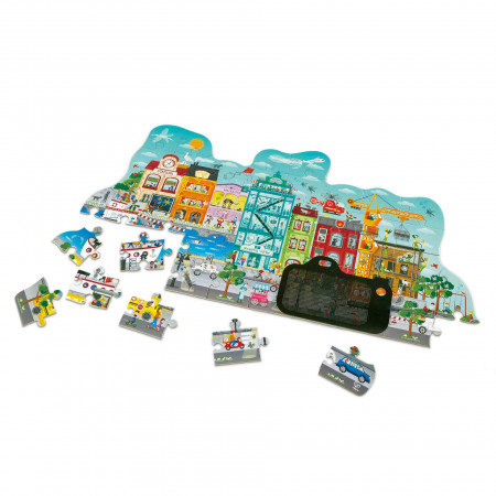 HAPE puzle Animated City, E1629 E1629