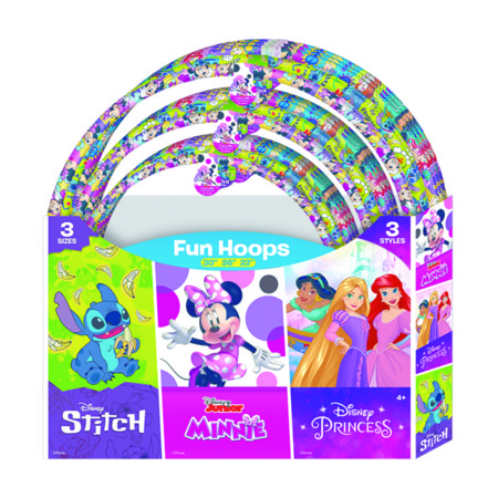 JOHN Disney fitness ring, 3 sizes, assort., 40580 
