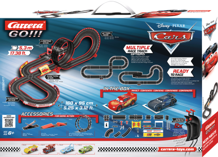 CARERRA GO trases komplekts “Disney·Pixar Cars - Neon Nights”, 20062477 