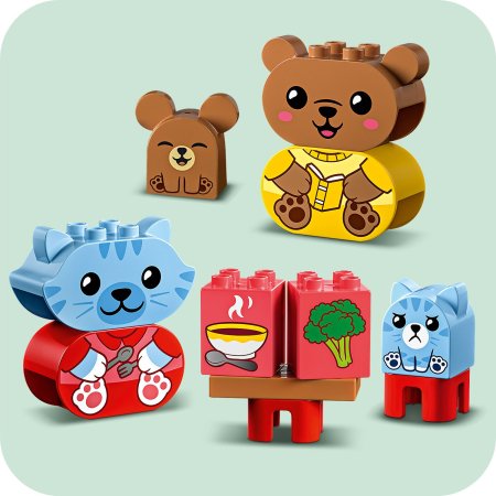 10414 LEGO® DUPLO My First Ikdienas Darbiņi: Ēšana Un Gulētiešana 