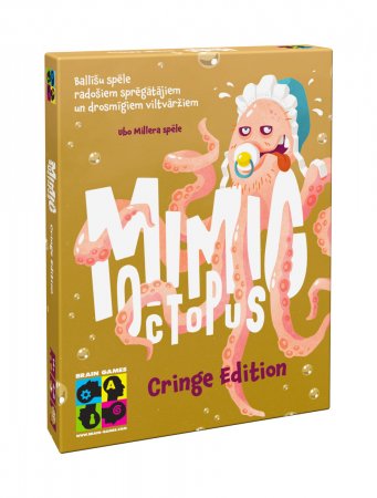 BRAIN GAMES spēle Mimic Octopus Cringe LV, BRG#MOCLV BRG#MOCLV