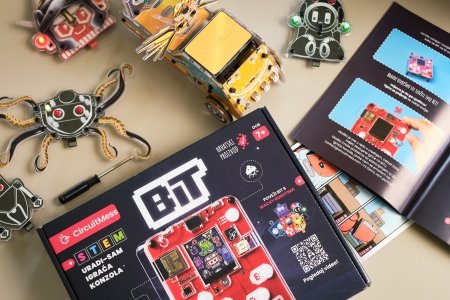 CIRCUITMESS Wacky Robot izglītojošs STEM komplekts BIT, CM-SA-BIT 