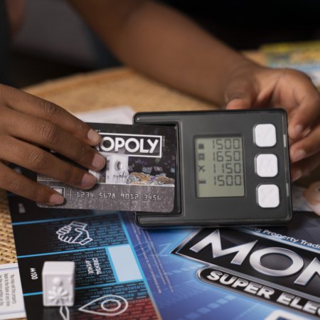 MONOPOLY spēle Super Electronic Banking (LV, EE), E8978EL0 E8978EL0
