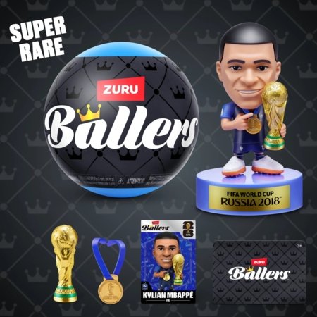 BALLERS miniatūru komplekts FIFA Ballers Global, 1. sērija, sortiments., 77792GQ1 
