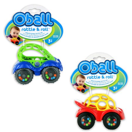 OBALL attīstošā rotaļlieta Rattle & roll, 81510 81510-6-WW-YW2
