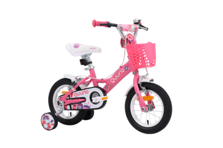 QUURIO BIKE bērnu velosipēds, izmērs 12”, rozā, J24Y019 