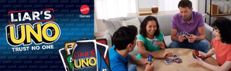 MATTEL GAMES UNO Liar’s kārtis, JLH43 