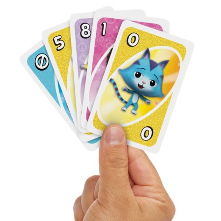 MATTEL GAMES UNO Junior kāršu spēle Gabby’s Dollhouse, JLH17 