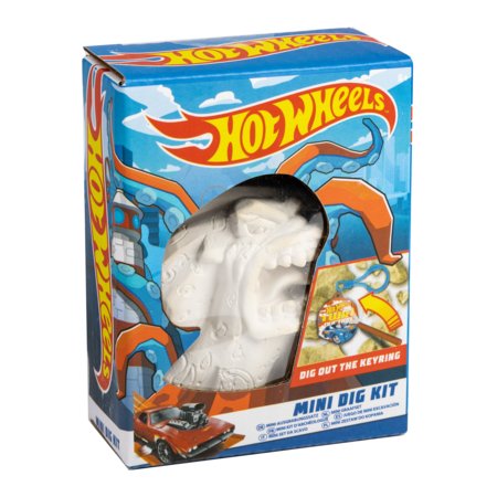HOT WHEELS mini rakšanas komplekts ar atslēgu piekariņu, 60-0034 