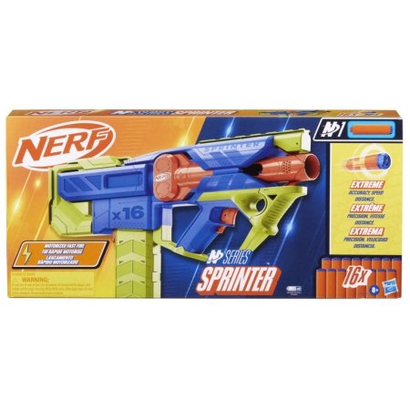 NERF N SERIES spēļu pistole Sprinter, F8625 