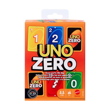 MATTEL GAMES UNO kārtis Zero, JHH48 