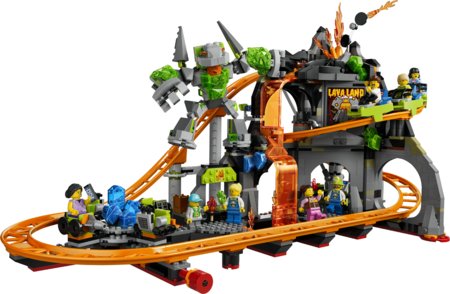 60501 LEGO® City Kalniņu karuseļu parks Lava Land 