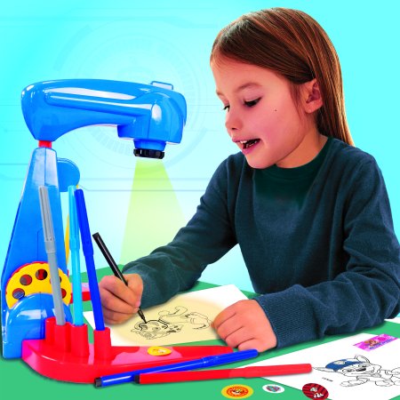 LISCIANI Paw Patrol zīmēšanas komplekts ar projektoru, 104710 