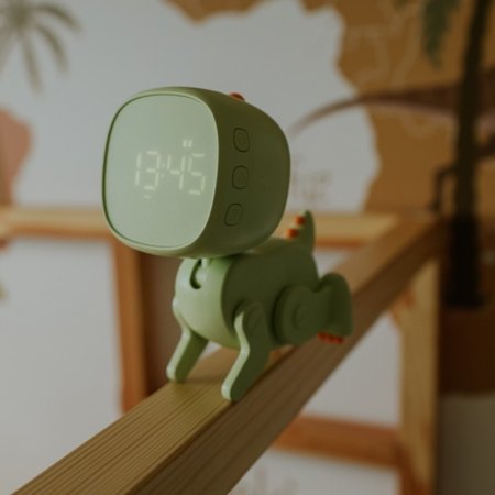 MARY'S modinātājs ROBO DINO, Green, MW61059 