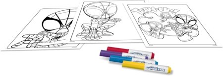 CRAYOLA krāsošanas komplekts Color Wonder Spidey, 75-4611 
