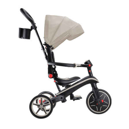 GLOBBER skrejritenis Explorer Trike 4in1, taupe, 732-466 
