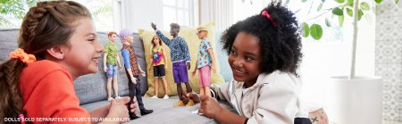 BARBIE Fashionistas lelle Kens, 3asst, DWK44 