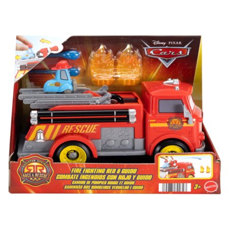 CARS Radiatora pavasara auto sacīkstes un glābējvaronis Reds, JFL54 