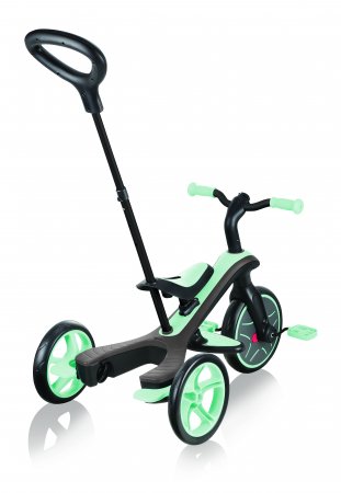 GLOBBER trīsritenis Trike Explorer 4in1, piparmētras zaļš, 632-206-2 632-206-2