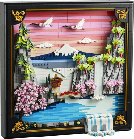 31218 LEGO® Art Japānas ķiršu ziedu ainava 