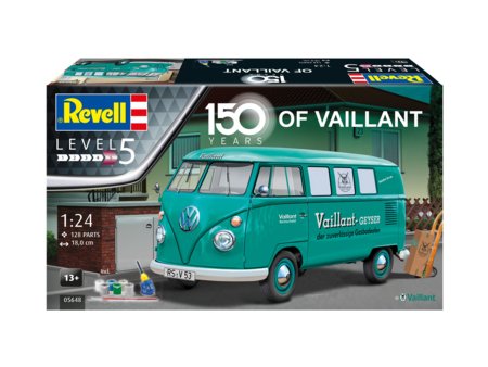 REVELL auto modelis VW T1 Bus 150 Years of Vaillant, 05648 