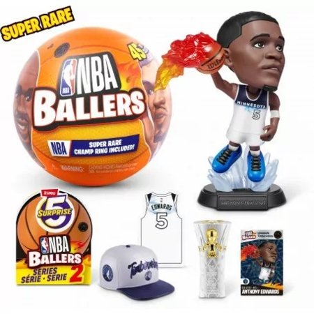 5 SURPRISE miniatūru komplekts NBA Ballers, sortiments, 77678GQ2 