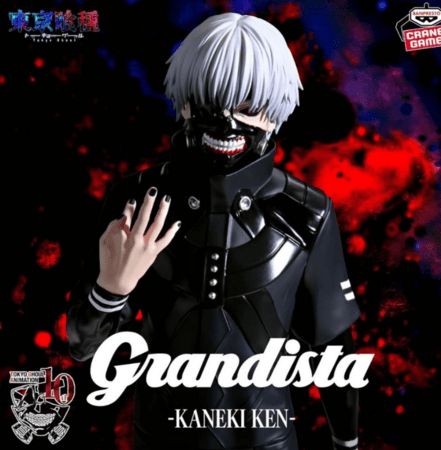 BANDAI Tokyo Ghoul Grandista figūriņa Ken Kaneki, BP29597P 