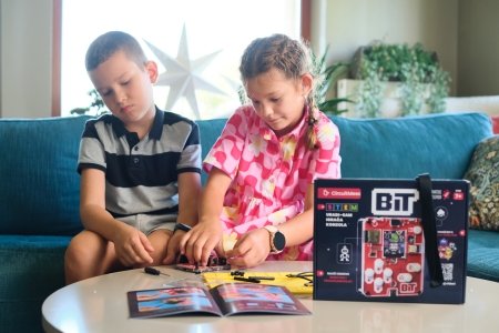 CIRCUITMESS Wacky Robot izglītojošs STEM komplekts BIT, CM-SA-BIT 