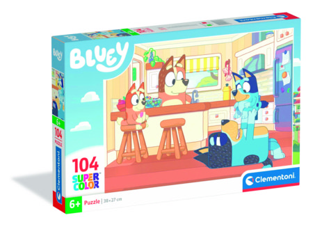 CLEMENTONI Bluey puzle, 104 gab., 27169 