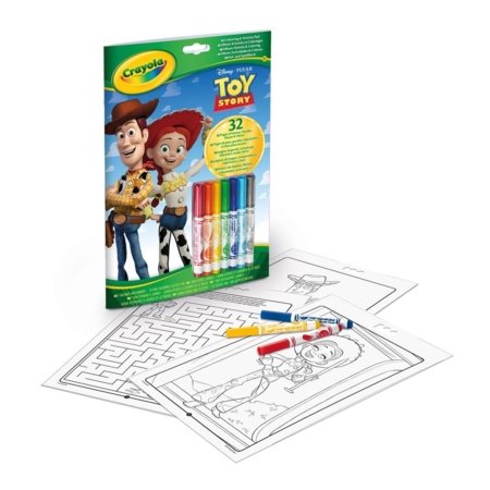 CRAYOLA krāsošanas un aktivitāšu komplekts Color & Activity Toy Story 5, 04-7047G 