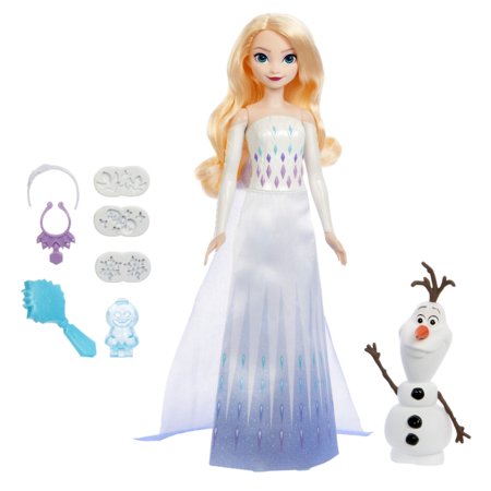 DISNEY FROZEN lelle Elza ar Olafa figūriņu, HYH10 