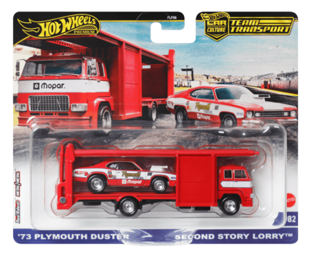 HOT WHEELS premium treileris ar automašīnu sortiments, FLF56 