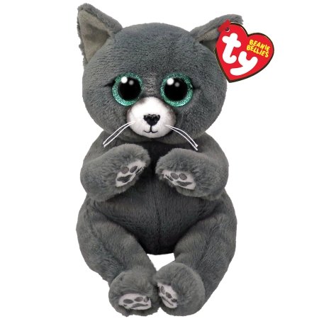 TY BEANIE BELLIES pliušinis žaislas katinas BINX, 20 cm, TY41501 
