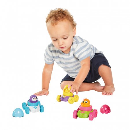 TOMY transporta līdzeklis Egg Racers, assort., E73088 E73088