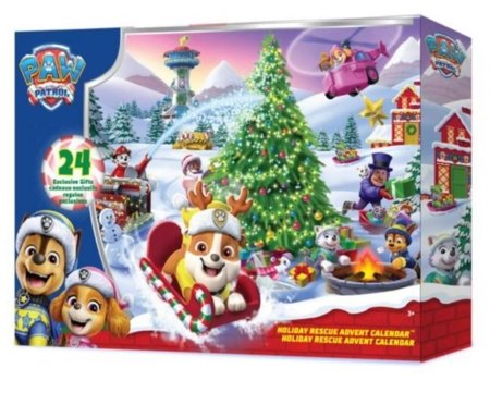 PAW PATROL adventes kalendārs, 6073664 