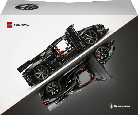 42232 LEGO® Technic Koenigsegg Sadair's Spear mega auto 