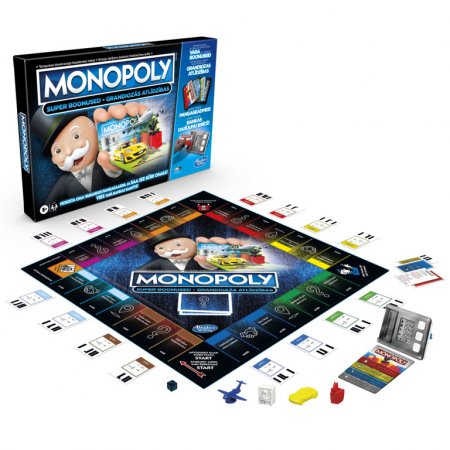 MONOPOLY spēle Super Electronic Banking (LV, EE), E8978EL0 E8978EL0