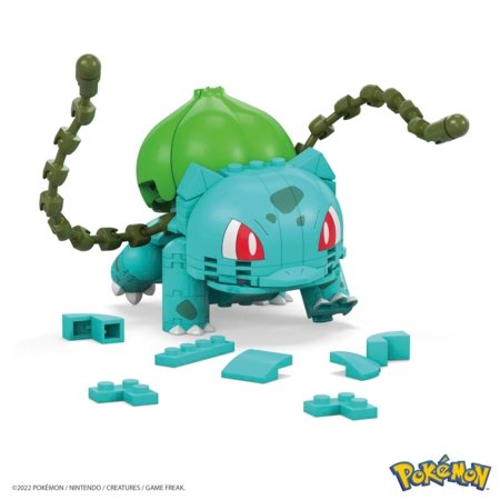 MEGA CONSTRUX POKEMON būvē un rādi Bulbasaur, GVK83 GVK83