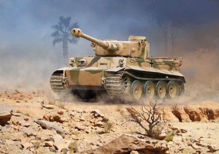 REVELL auto modelis PzKpfw VI Ausf. H Tiger, 63262 
