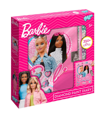 TOTUM BARBIE radošais dienasgrāmata Diamond Paint Diary, 501218 
