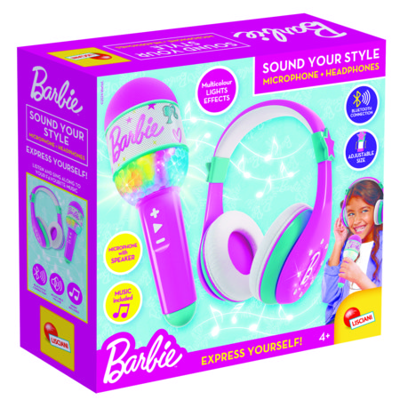 LISCIANI BARBIE Mikrofons ar austiņām Sound Your Style, 104468 