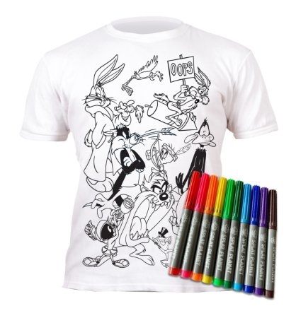 SPLAT PLANET T-krekla krāsošanas komplekts Looney Tunes 5-6y, SP46154 