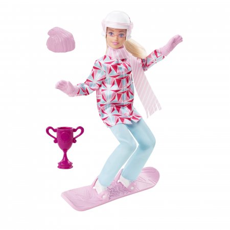 BARBIE Lelle Barbija ziemas sports - snowboard, HCN32 HCN32