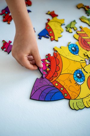 KIDS DO koka puzle Kaķis, 100 sastāvdaļas, AP3112 