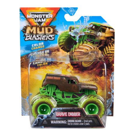 MONSTER JAM 1:64 krāsu mainīgā mašīna Mud Blasters, sortiments, 6072638 