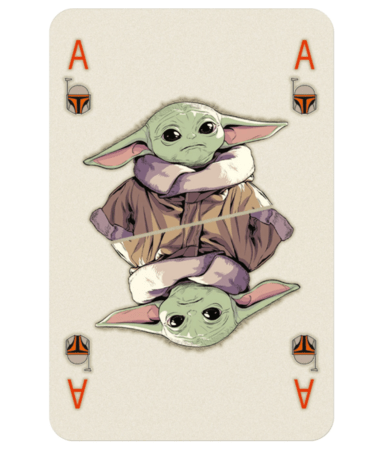 Waddingtons Star Wars spēļu kārtis The Mandalorian, EN, WM00864-EN1-12 